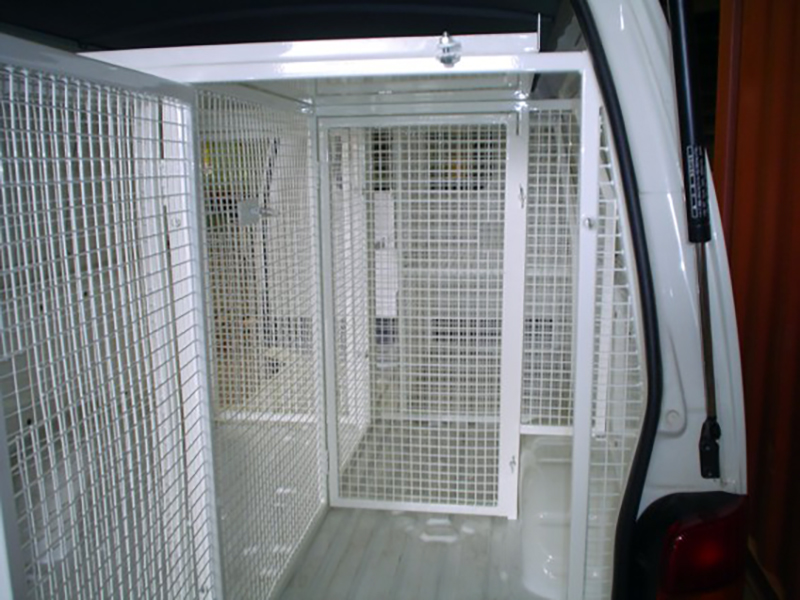Container Pro Steel Fabrication Van Cage